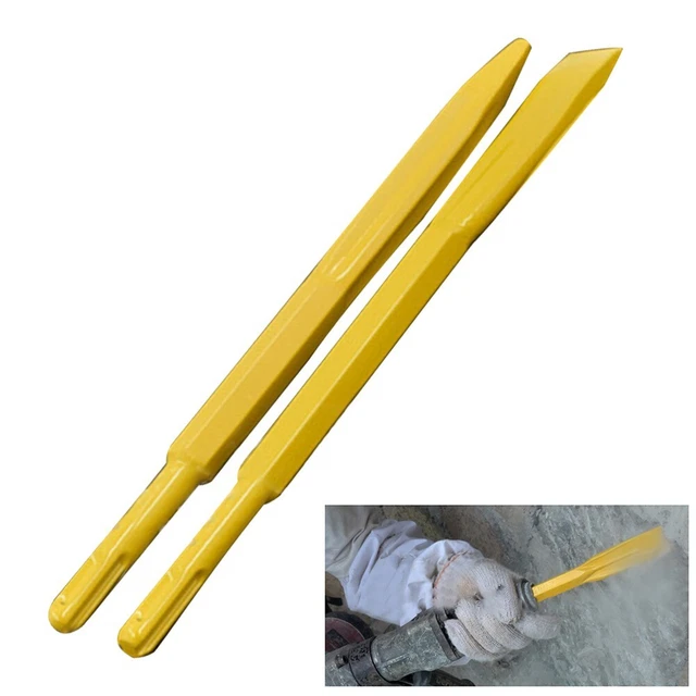 Cincel de broca cincel plano 15 mm diámetro puntiagudo 250 mm/9,84 \\\'\' longitud