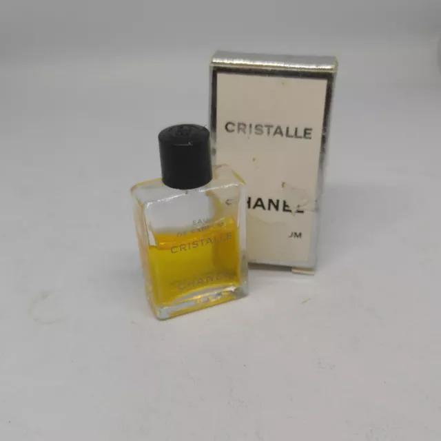 Chanel Cristalle - 4ml Eau De Parfum, Small Miniature Perfume. Vintage. Boxed