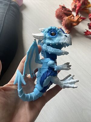 Wowwee Untamed Dragon FREEZER. Fingerling.  Interactive Toy