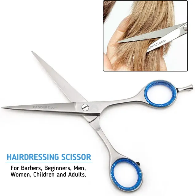 CANDURE Professional Hairdressing Barber Hair Cutting Scissors Shears 6.5''