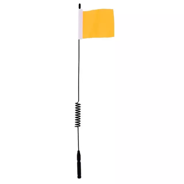 11" Metal Antenna Decoration With Mini Flag For 1/10 Scale RC Buggy Trucks