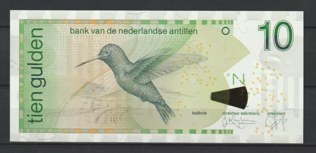 Netherlands Antilles - Billet de 10 Gulden du 01/01/1998 - P N° 28a NEUF UNC