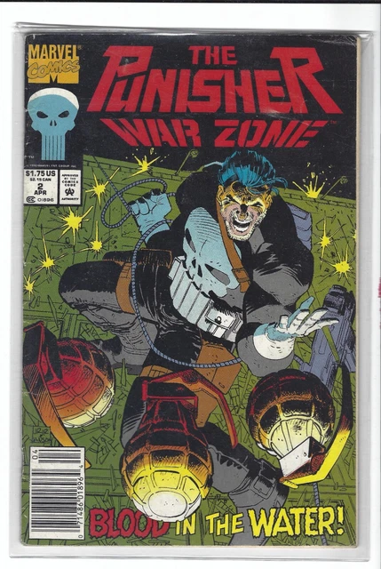 Marvel The Punisher War Zone #2 Blood in the Water