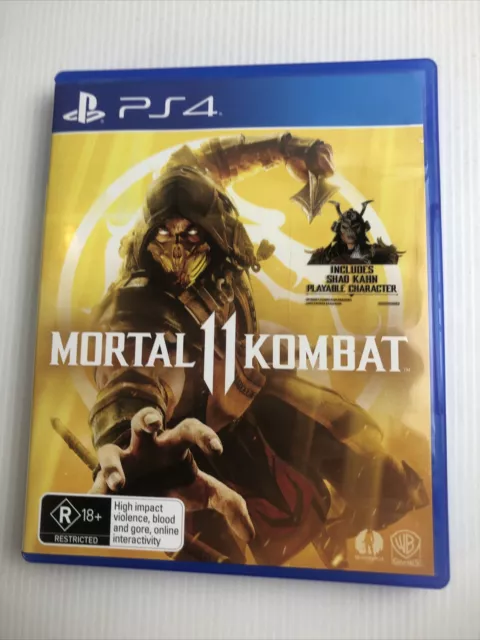 Mortal Kombat 11 Standard Edition Fighter Sony Playstation 4 PS4 2019 NEW