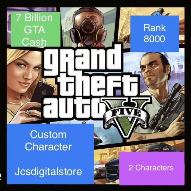 Gta 5 Xbox One Mod 16.6 Trillion Rank 7981 (24/7 INSTANT AUTOMATIC