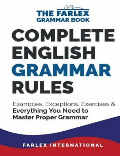 COMPLETE ENGLISH GRAMMAR Rules Examples Exceptions Exercises And 
