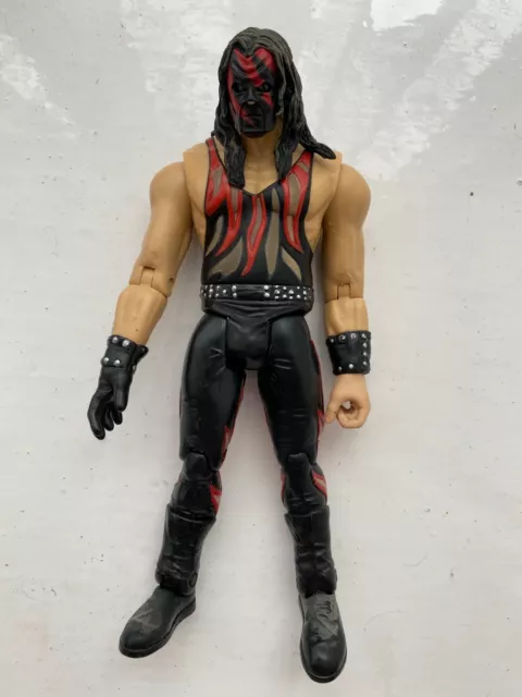 Wwf Wwe Maskierte Kane Jakks Wrestling Klassische Actionfigur R3 Tech Heat Serie