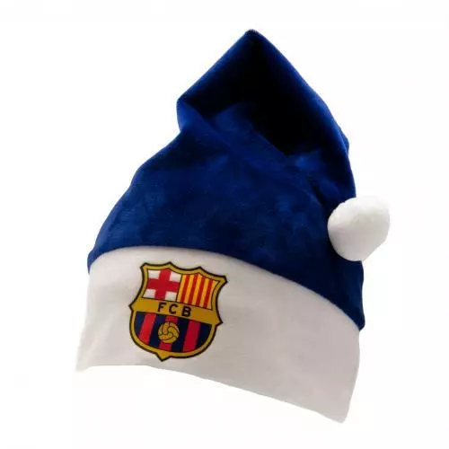 FC Barcelona Santa Hat Official Merchandise