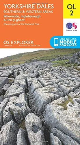 Yorkshire Dales Map | Southern & Western | Ordnance Survey... by Ordnance Survey