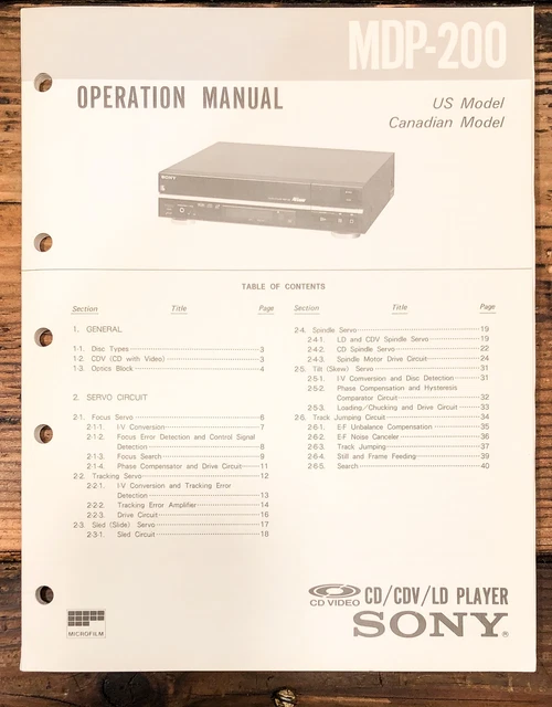 Vintage Manuals, Vintage Parts & Accessories, Vintage Audio