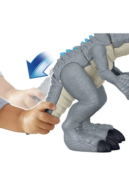 IMAGINEXT JURASSIC WORLD-CAMP Cretaceous-Mega Mouth Trex Vs Indominus ...