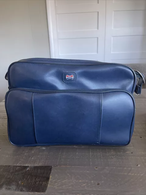 Vintage American Tourister Leather Luggage Bag BS3