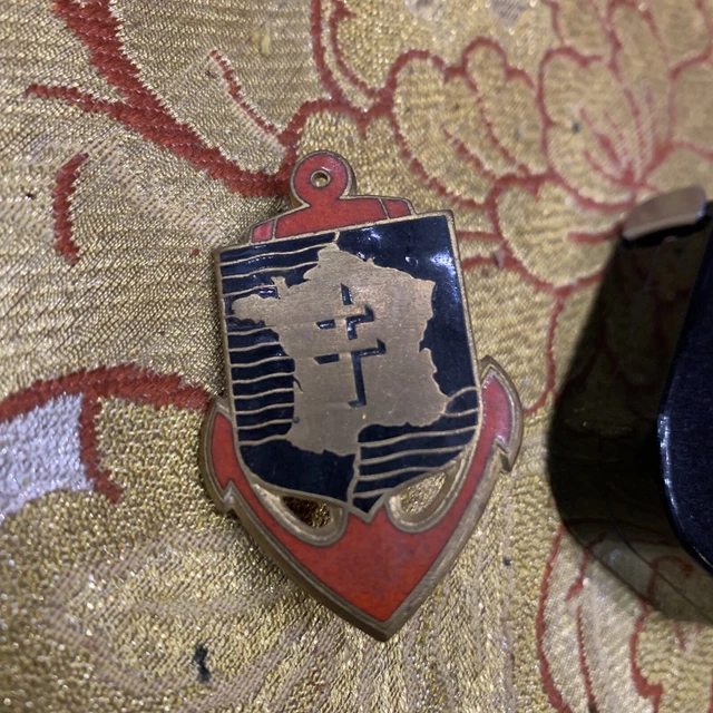 PUCELLE INSIGNE MILITAIRE 2ème régiment d'infanterie de marine EUR 3,50 - IT