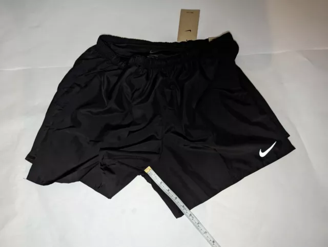 Nike Mens Shorts Adult Extra Large Black Challenger Running Runner Training