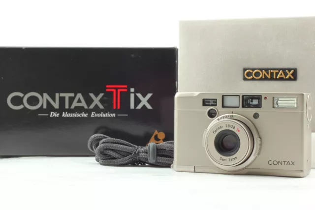 [Near MINT] Contax Tix Carl Zeiss 28mm f/2.8 Point＆Shoot APS Film Camera JAPAN