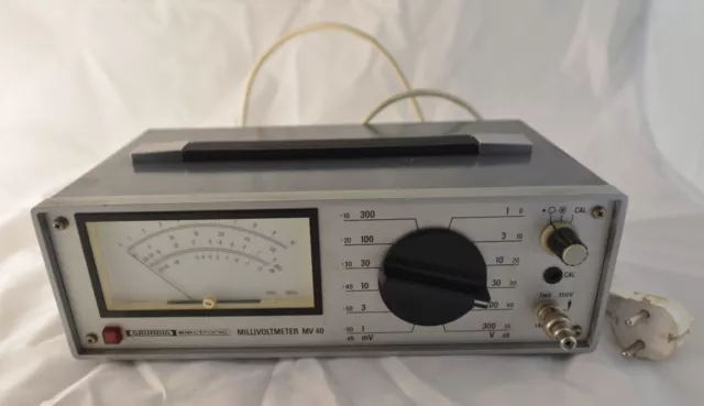 Grundig Millivoltmeter MV40, gebraucht, ungetestet