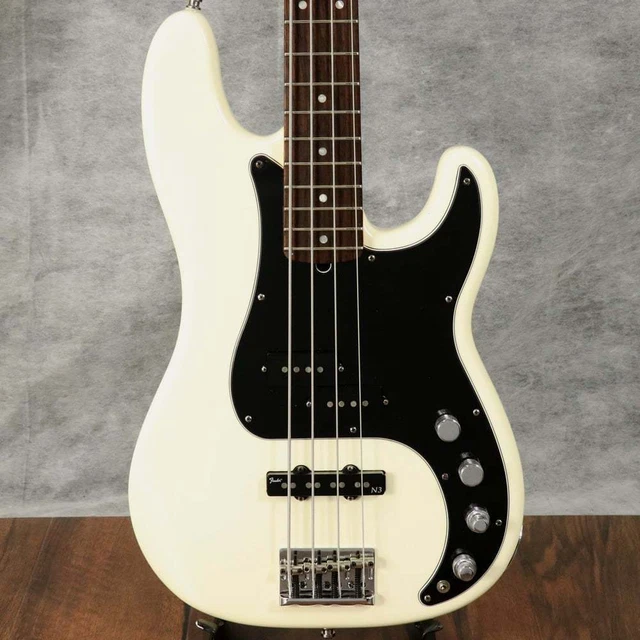 Fender American Deluxe Precision Bass N3 OLYMPIC WHITE Used Electric Bass Fender American Deluxe Precision Bass N3 OLYMPIC WHITE Used Electric Bass