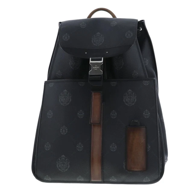Berluti Voyage Backpack Bag Rucksack/Daypack Voyageur Black M213269