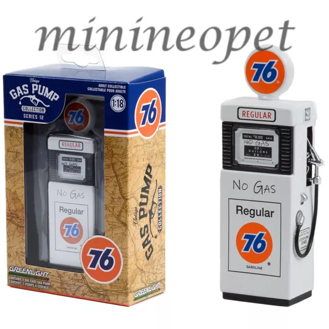 Greenlight 1951 Wayne 505 Gas Pump 1/18 Union 76 Gasoline No Gas 14120 B