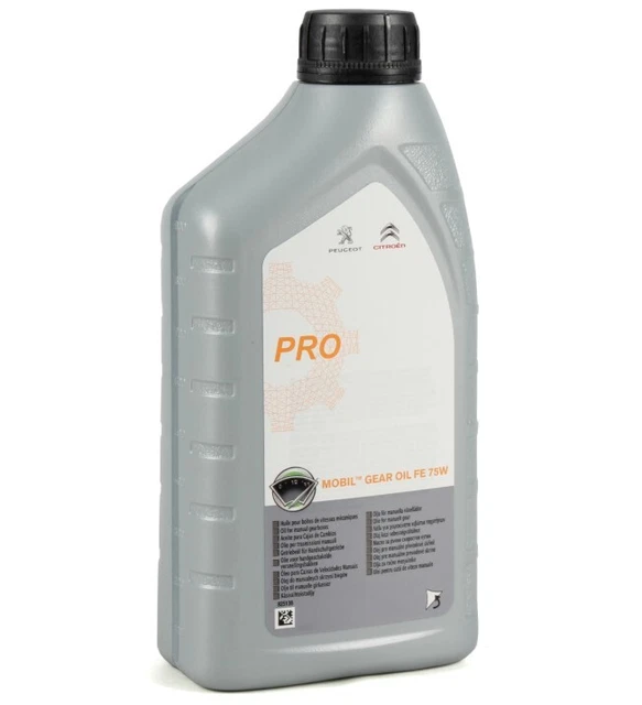 GENUINE PEUGEOT/CITROEN GEARBOX Manual 75W80 Transmission Oil 1L ...