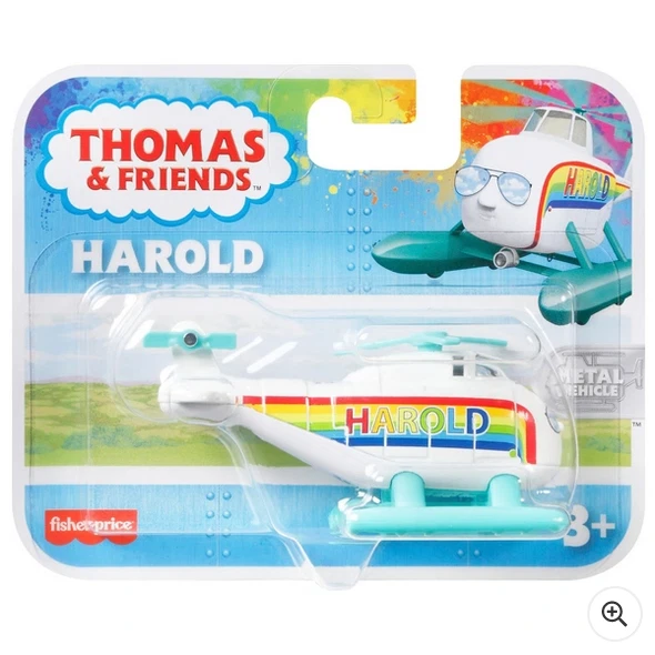 Thomas & Friends Rainbow Harold Train jouet à pousser