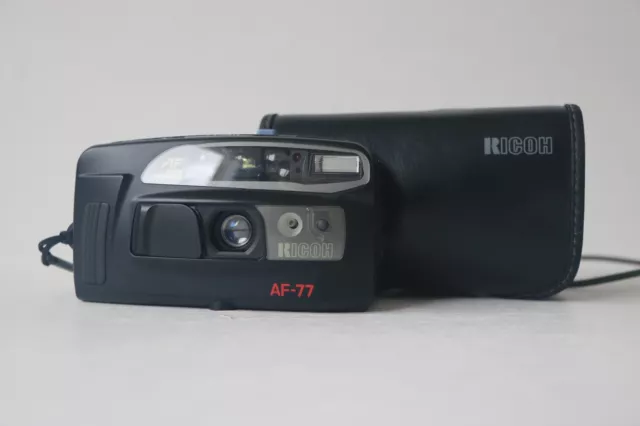 Vintage RICOH AF System AF-77 Panorama 35mm Film Camera - Excellent Working Cond