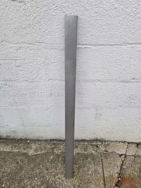 Stainless Steel U Channel 18 Gage Thick, 39" Long - Dimensions in pictures