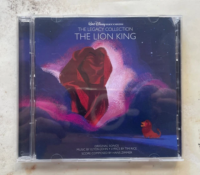 THE LION KING- The Legacy Collection. Walt Disney Records. Rare 2Cd ...
