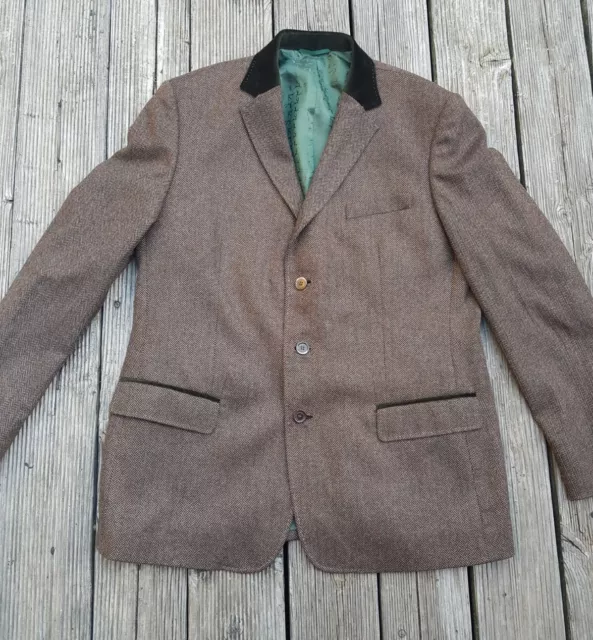 Asburgo Uomo Costume Tradizionale Cashmere Sakko Taglia 54/Xl Marrone Nuovo Asburgo Uomo Costume Tradizionale Cashmere Sakko Taglia 54/Xl Marrone Nuovo
