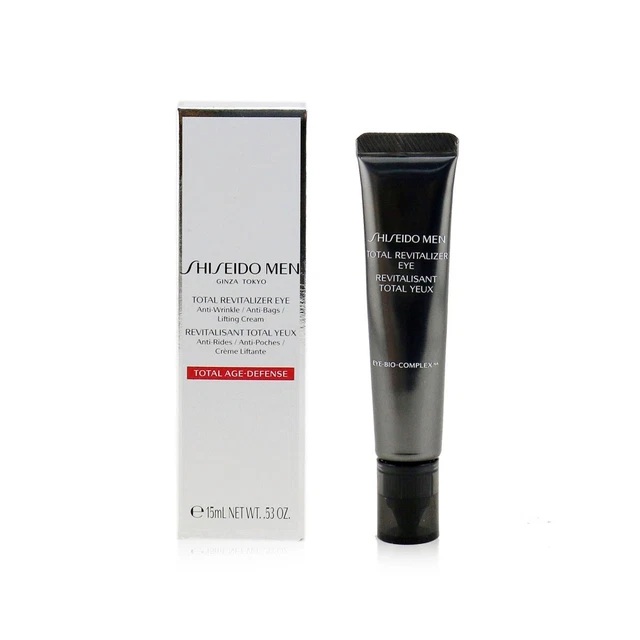 Crema para ojos revitalizadora total para hombre Shiseido - talla 15 ml / 0,53 oz.
