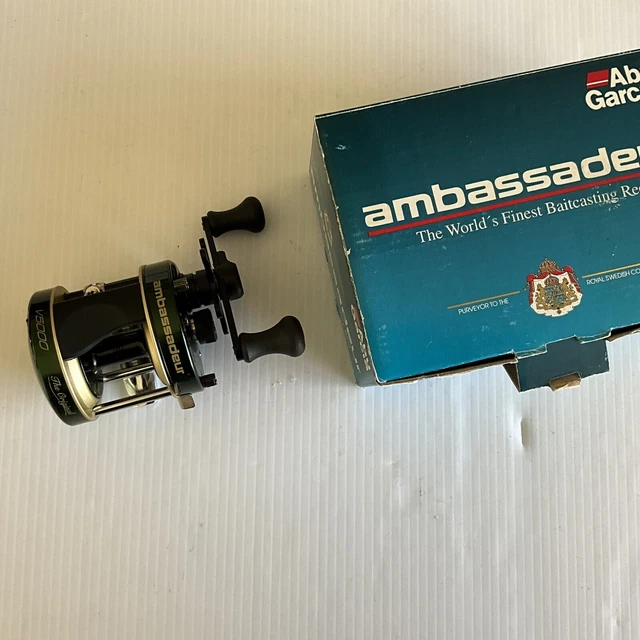ABU GARCIA AMBASSADEUR "The Original" V5000 Baitcaster Green Reel w