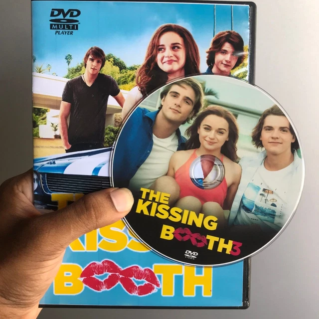 THE KISSING BOOTH Movie Collection (DVD 2018/ 2020/ 2021) Shipping Free