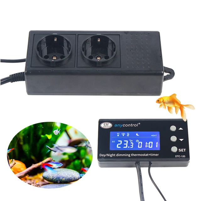 Termostato Digitale PID Con Sensore Termocoppia K E Relè SSR 40A (generico)