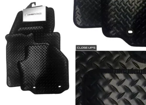 Fits Vauxhall Astra H MK5 Car Mats (2004-2010) Tailored Black Rubber