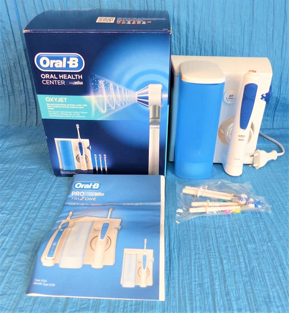 Braun ORAL-B Oxyjet Health Center collutorio con IMBALLO ORIGINALE