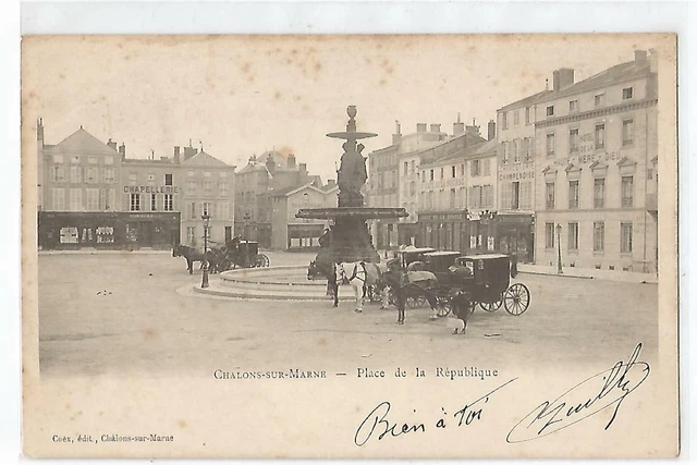 51 Chalons Sur Marne  , Place De La Republique