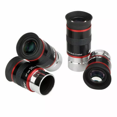 SVBONY 1.25inch 68° Eyepiece 6/9/15/20mm Ultra Wide Angle FMC Lens for Telescope