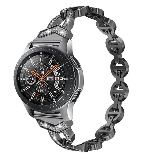 Bling Metal Wrist Band Strap For Samsung Galaxy Watch 5 4 40 44 42 46mm Active 2