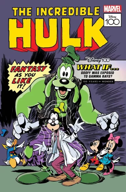 Amazing Spider-Man 21 Nm Hulk 1 Disney100 Goofy Variant