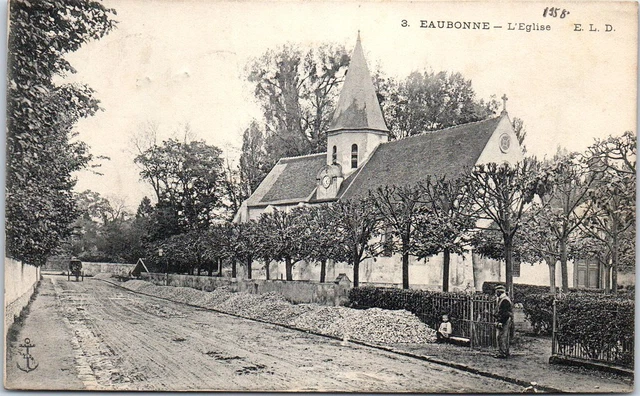 95 EAUBONNE - vue de l'eglise