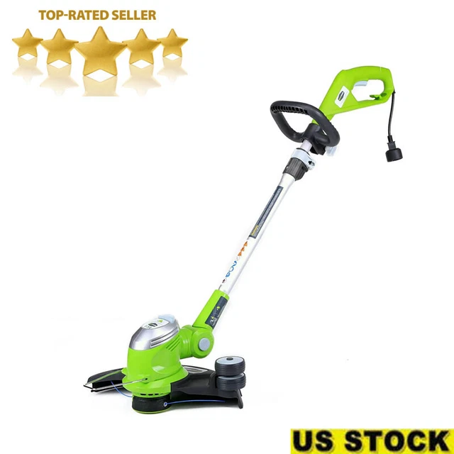 5.5 AMP 15 In Corded Electric String Trimmer Weed Eater Lawn Edger