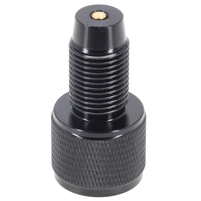 Adaptateur CO2 M16 X 1,5 – Pour Bouteilles 88 G / 90 G – économique, Noir – Compatible Systèmes CO2