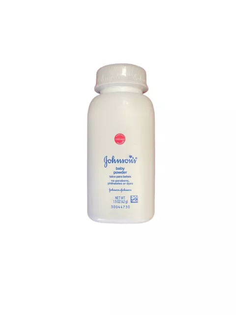 Johnson & Johnson's J&J Baby Powder Talc 1.5 OZ New Small Sealed Travel Size