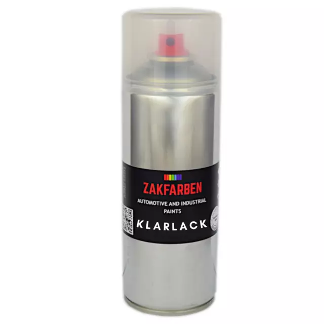 Vernis Transparent 1 Spray Peinture Voiture Zakfarben Brillant