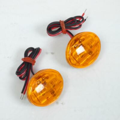 Mini Clignotant œil De Chat Carbone A Led Auto Moto Scooter Quad Feu Eur 4 99 Picclick Fr