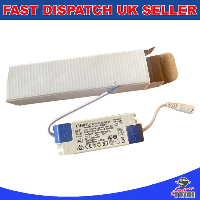 Driver LIFUD 40W Nel:220-240VAC Su:33-40VDC Flicker Free - Foto 4