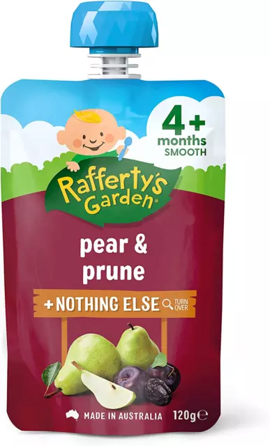 Pear and Prune Baby Food 120 G (Case of 6)