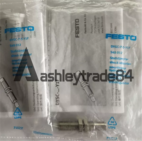 1PCS NEW FESTO DYSC-7-5-Y1F 548012 Buffer