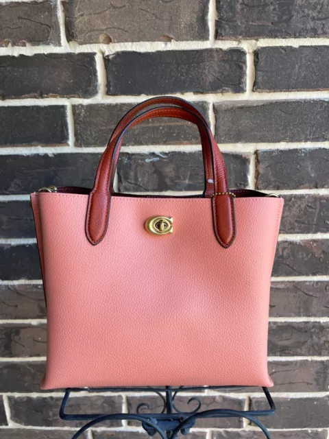 COACH Pink Pre Loved Monogram Tote Purse – ReturnStyle