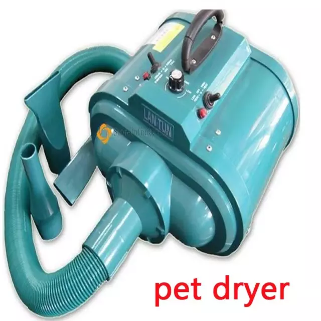 Double Motors 500W-3600W 220V Superpower Grooming Pet Dog Hair Dryer LT1090D-H